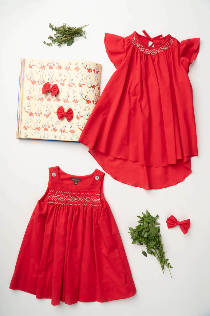 VESTIDO IZABEL tomate